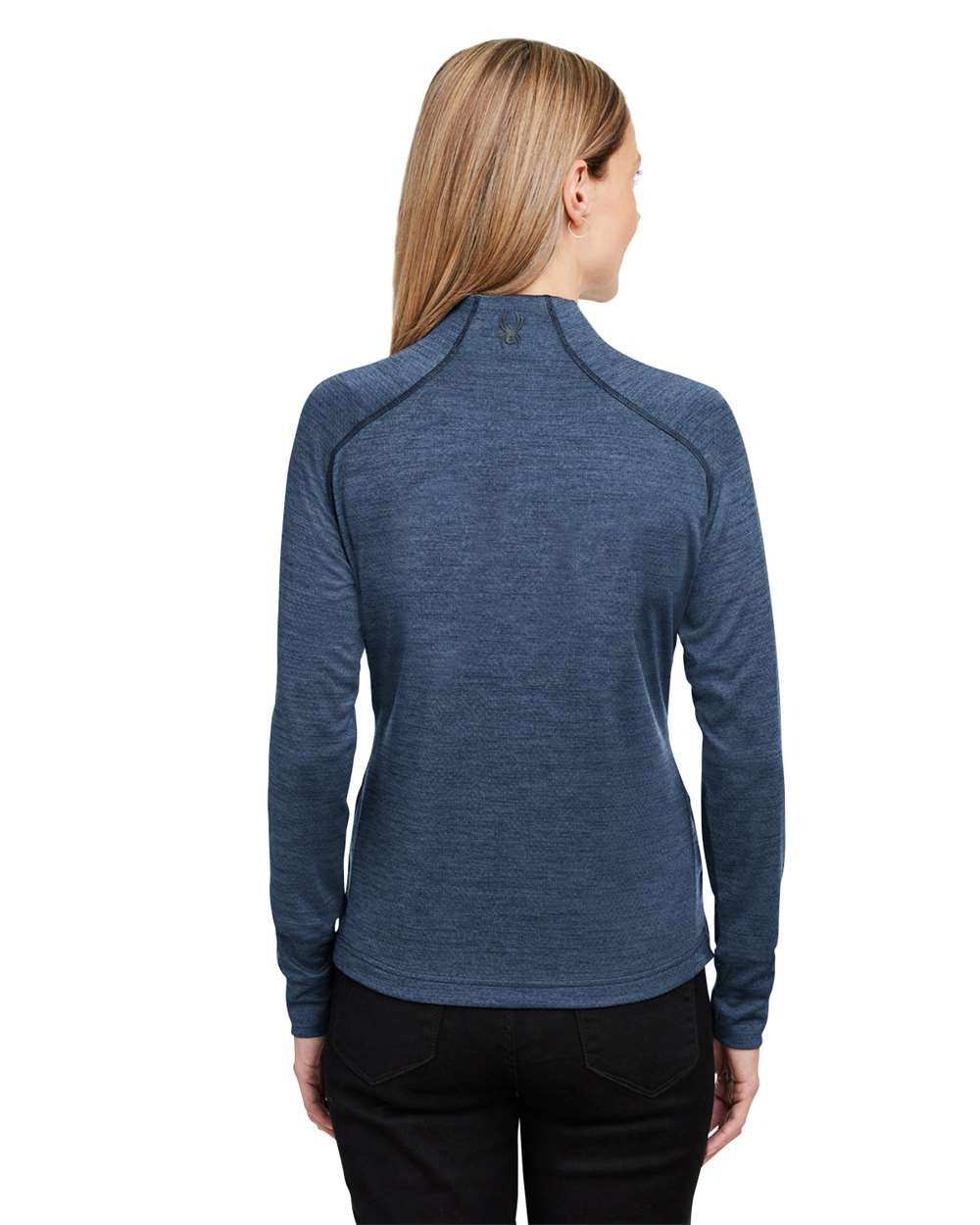 Women's Mission Half-Zip Sweatshirt Frontier Jasper_2