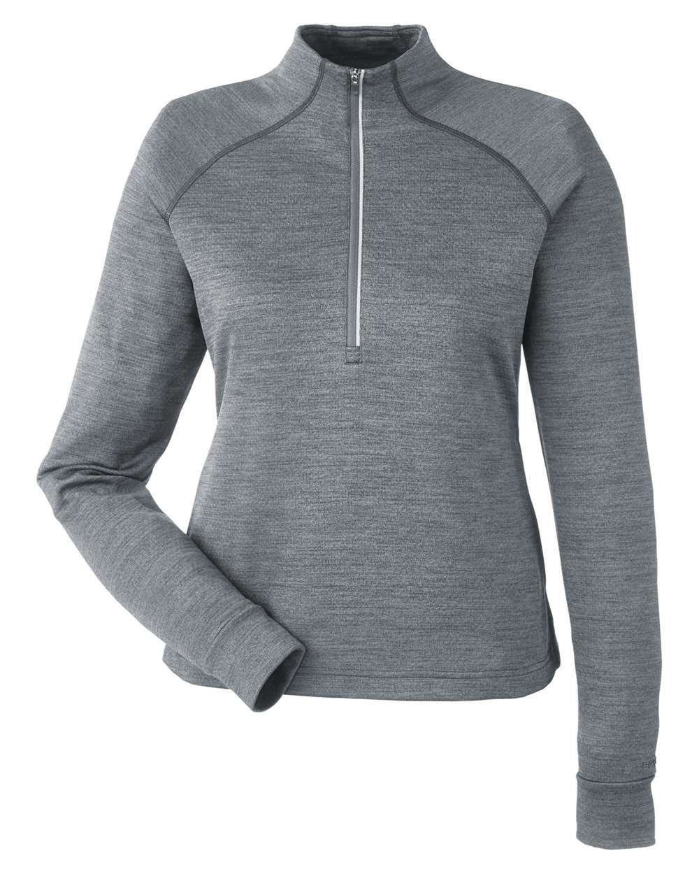 Women's Mission Half-Zip Sweatshirt Polar Jasper_3