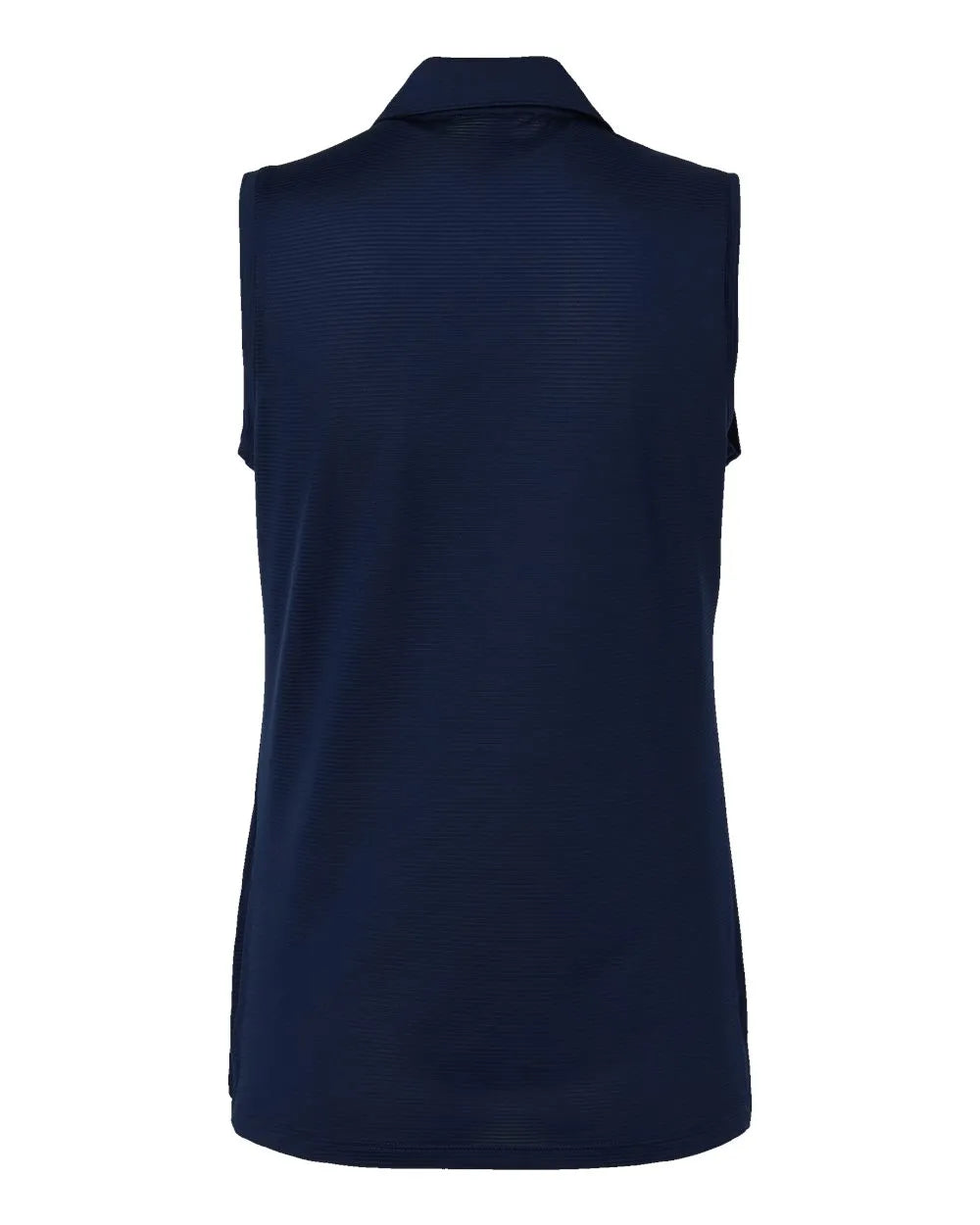 Women's Ottoman Sleeveless Polo collegiate navy_5