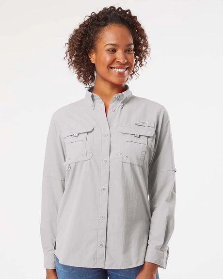 Women's PFG Bahama™ Long Sleeve Cool Grey