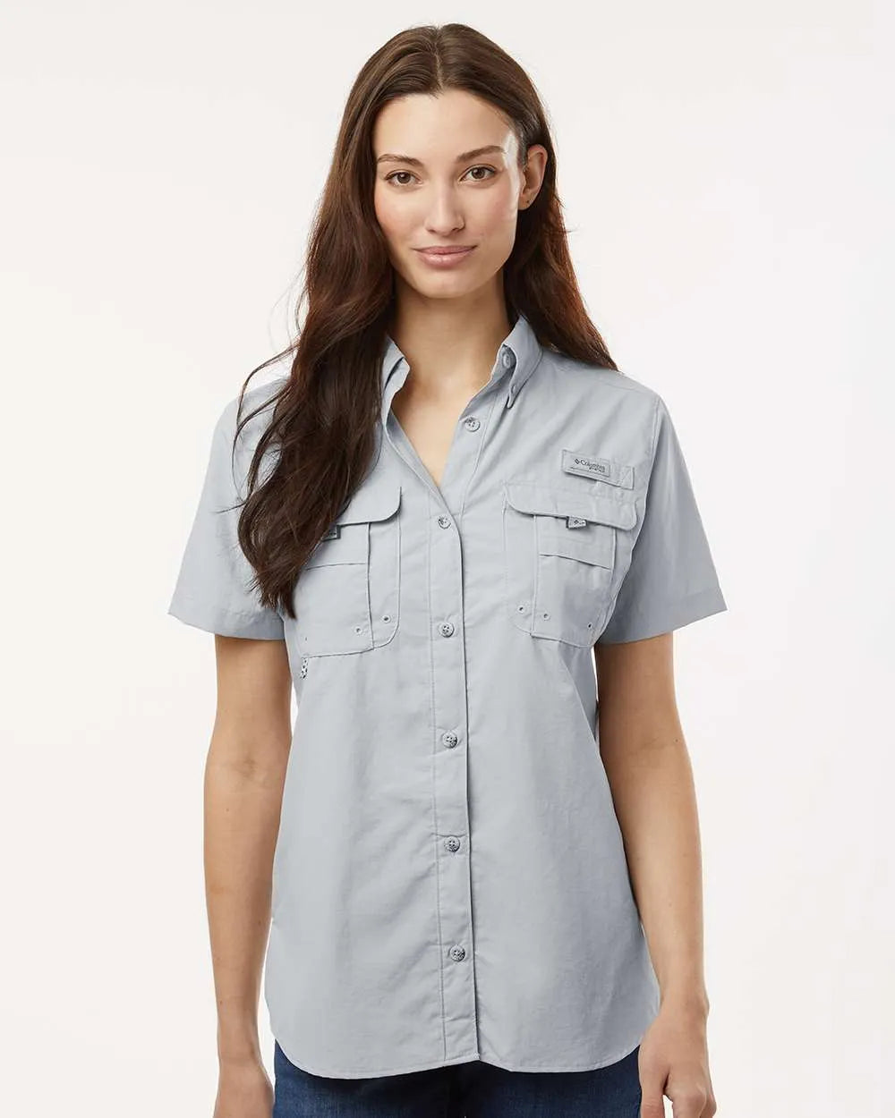 Women's PFG Bahama™ Short Sleeve Shirt Cool Grey