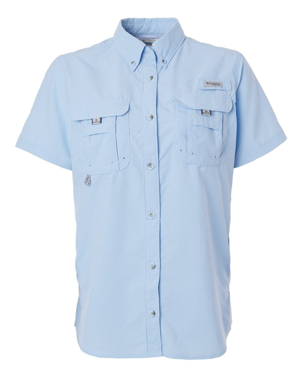 Women's PFG Bahama™ Short Sleeve Shirt White Cap Blue_3