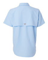 Women's PFG Bahama™ Short Sleeve Shirt White Cap Blue_5