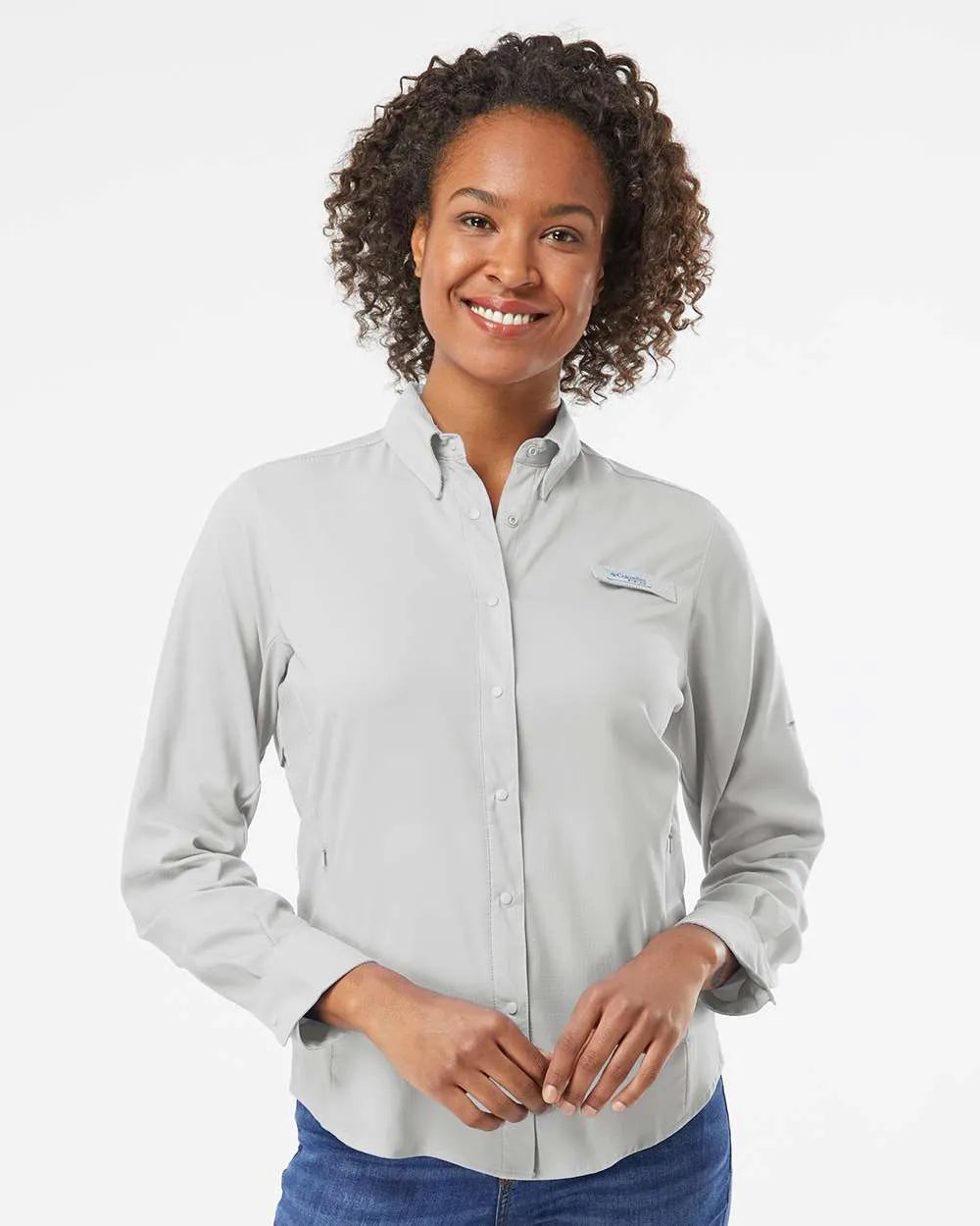 Women's PFG Tamiami™ II Long Sleeve Shirt Cool Grey