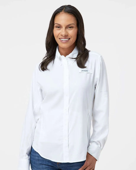Women's PFG Tamiami™ II Long Sleeve Shirt White