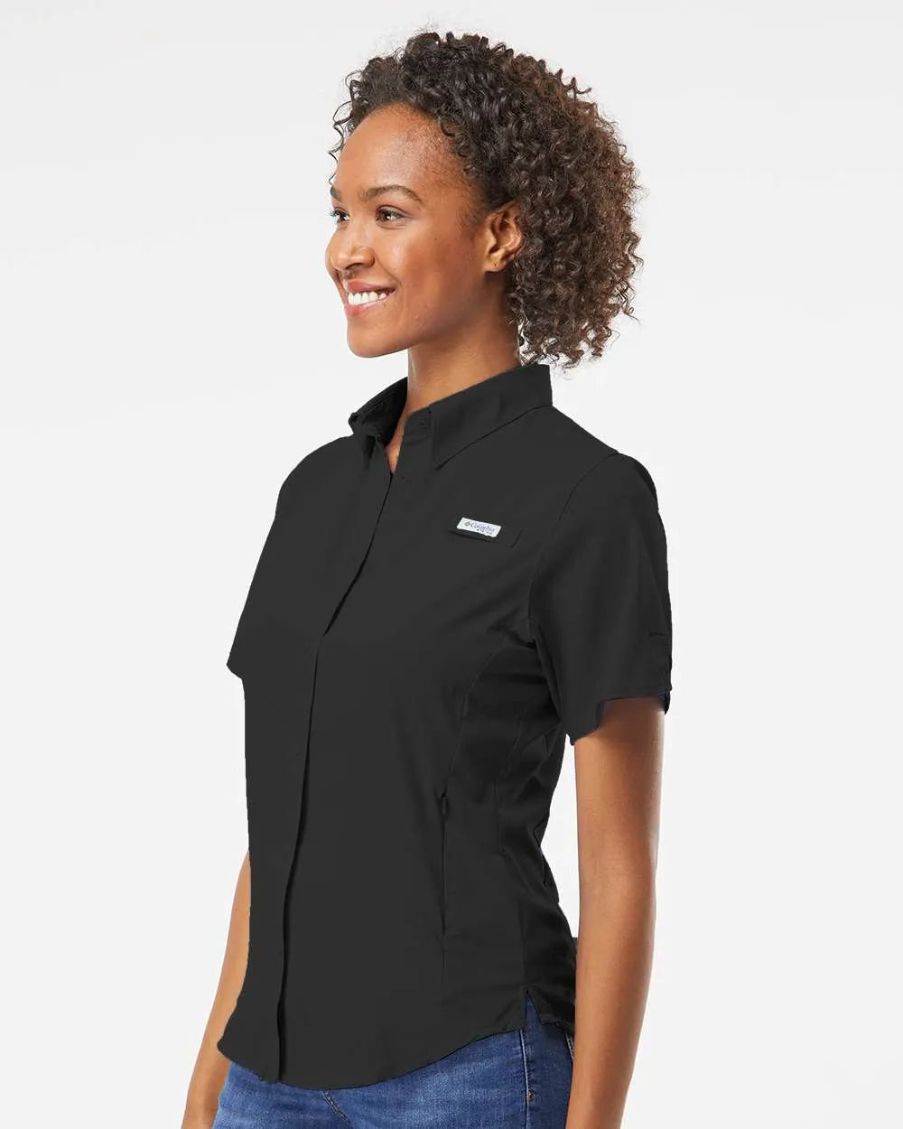 Women's PFG Tamiami™ II Short Sleeve Shirt Black_1