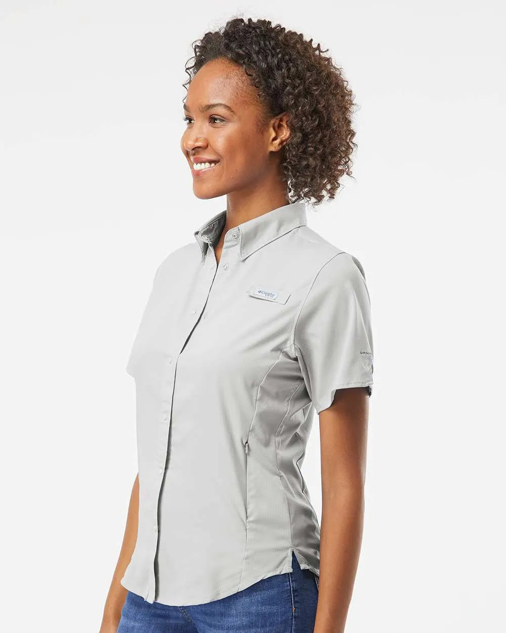 Women's PFG Tamiami™ II Short Sleeve Shirt Cool Grey_1