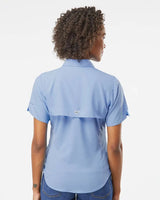 Women's PFG Tamiami™ II Short Sleeve Shirt White Cap Blue_2