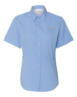 Women's PFG Tamiami™ II Short Sleeve Shirt White Cap Blue_3