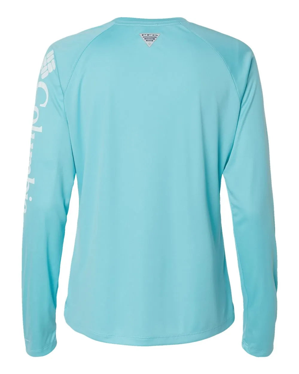 Women's PFG Tidal Tee™ II Long Sleeve Clear Blue/ White_5