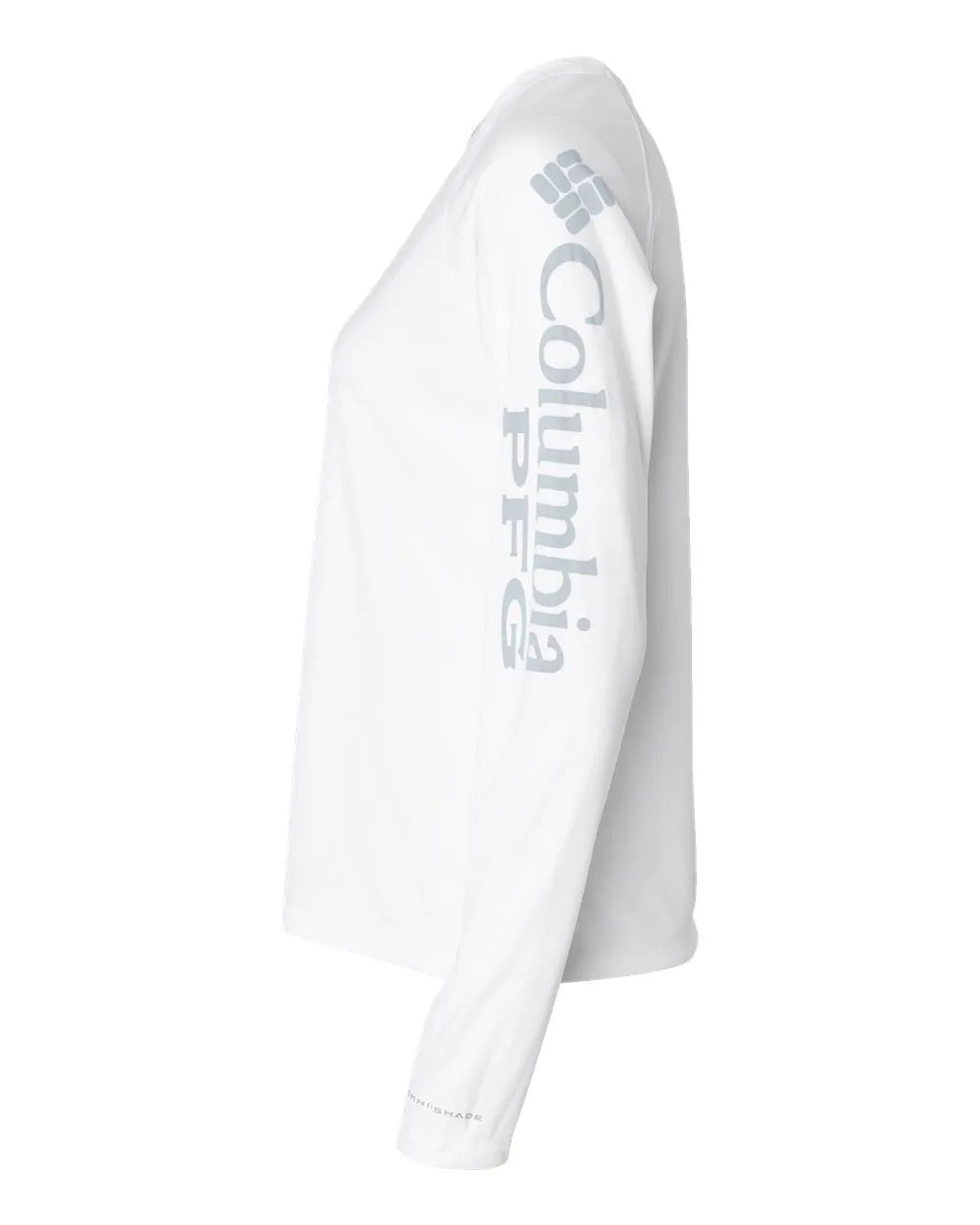 Women's PFG Tidal Tee™ II Long Sleeve White/ Cirrus Grey_4