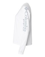 Women's PFG Tidal Tee™ II Long Sleeve White/ Cirrus Grey_4