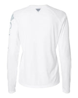 Women's PFG Tidal Tee™ II Long Sleeve White/ Cirrus Grey_5