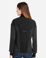 Women's Passage Sweater Jacket Black Powder/ Black_2
