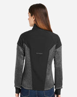 Women's Passage Sweater Jacket Polar/ Black_2
