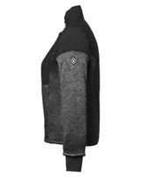 Women's Passage Sweater Jacket Polar/ Black_4