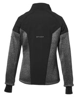 Women's Passage Sweater Jacket Polar/ Black_5