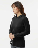Women's Performance Hooded Pullover black_1