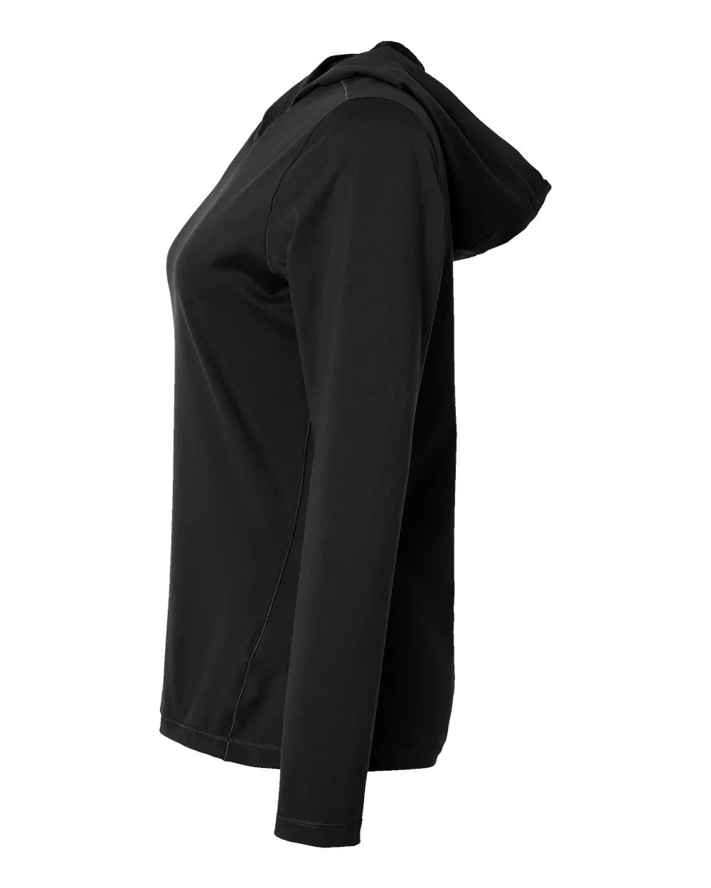 Women's Performance Hooded Pullover black_4