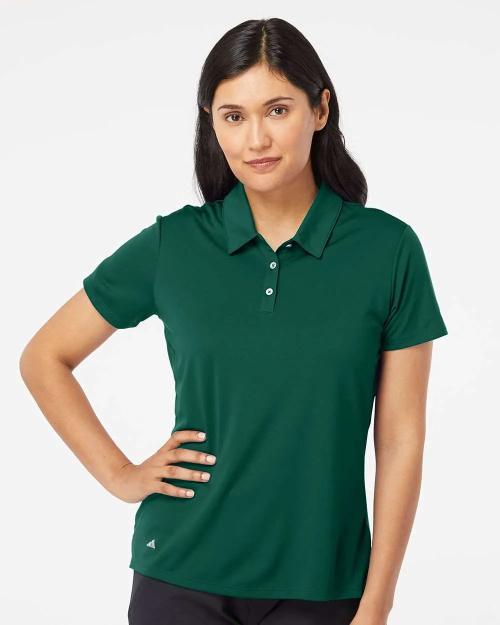 Women's Performance Polo collegiate green