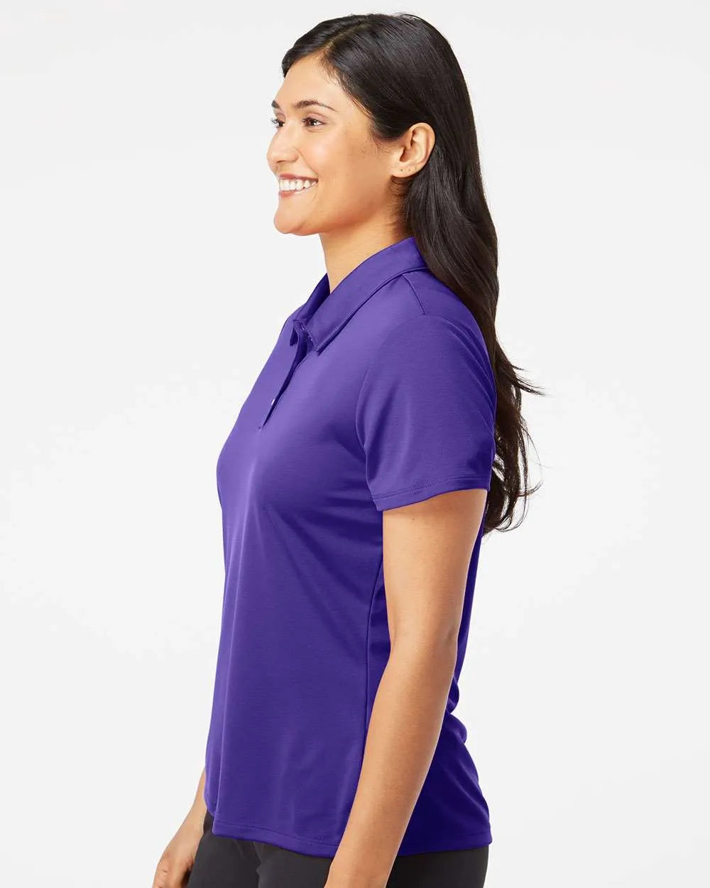 Women's Performance Polo collegiate purple_2