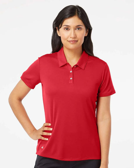 Women's Performance Polo collegiate red