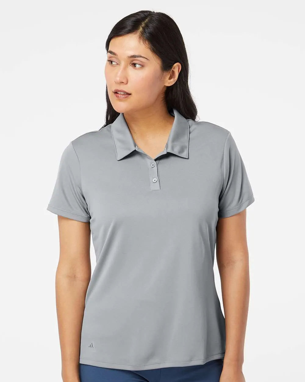 Women's Performance Polo grey three