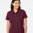 Women's Performance Polo maroon
