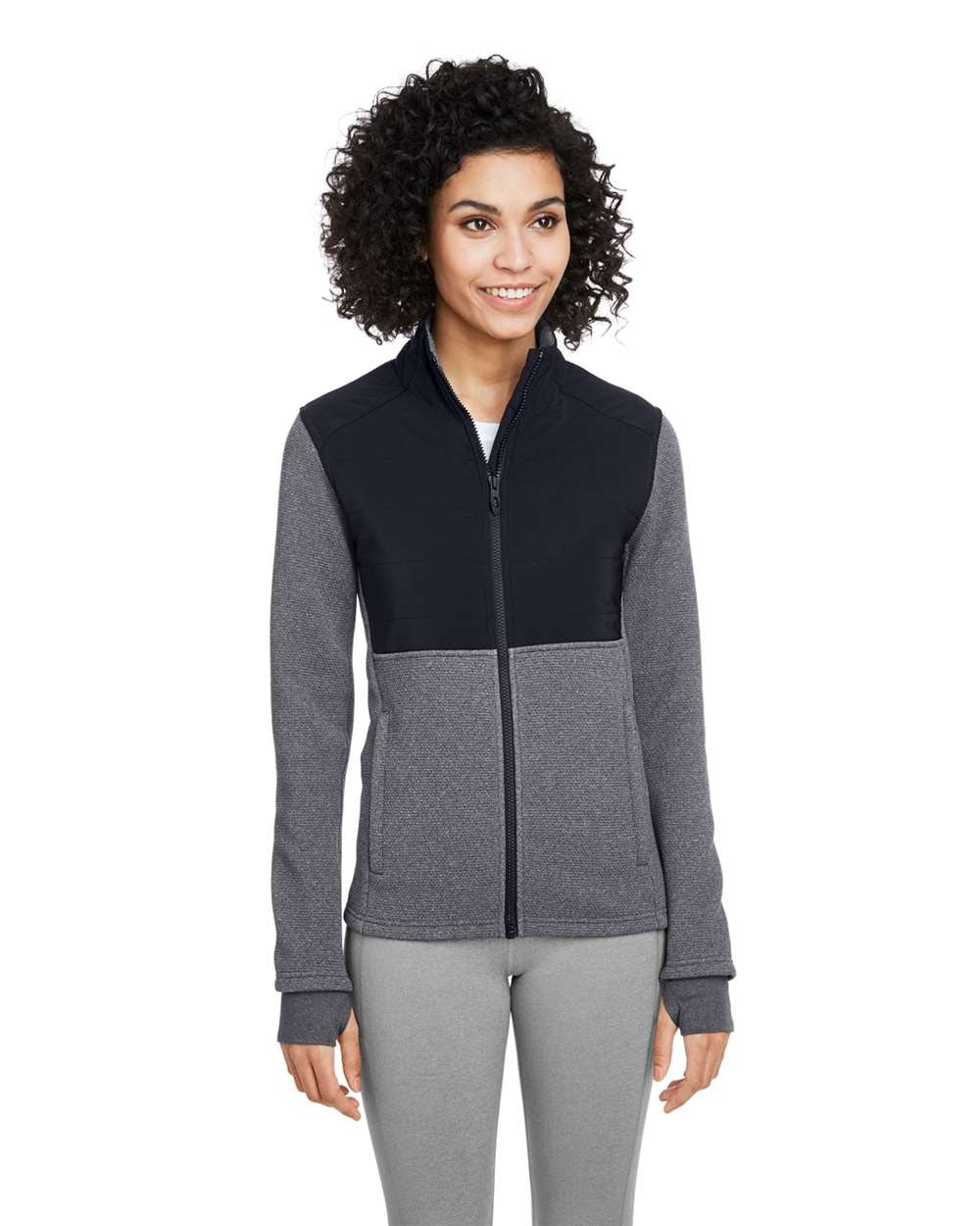 Women's Pursuit Jacket Black Heather/ Black