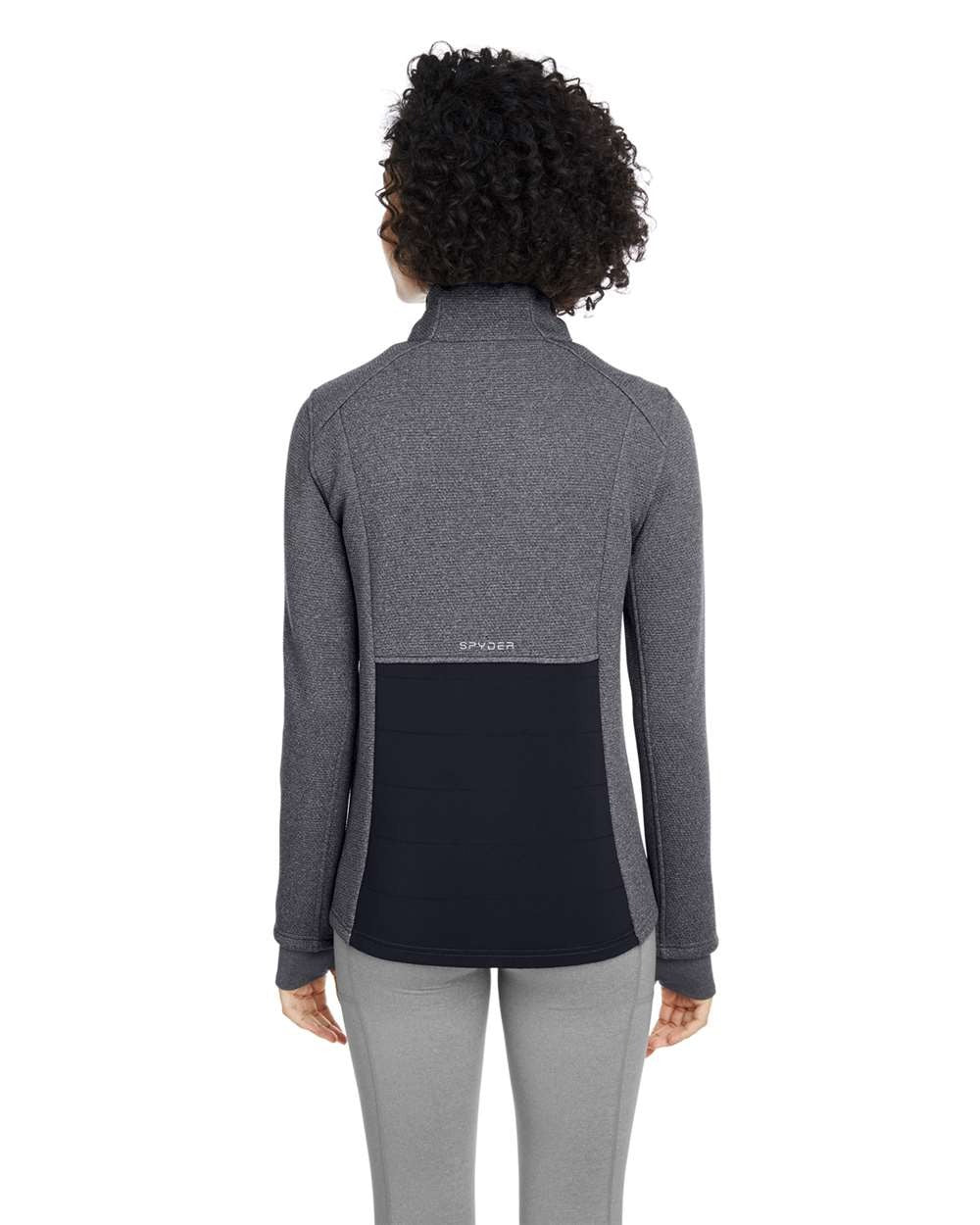 Women's Pursuit Jacket Black Heather/ Black_2