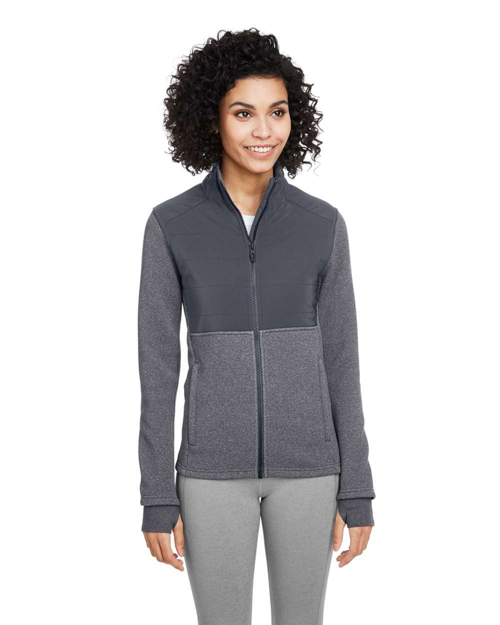 Women's Pursuit Jacket Black Heather/ Polar