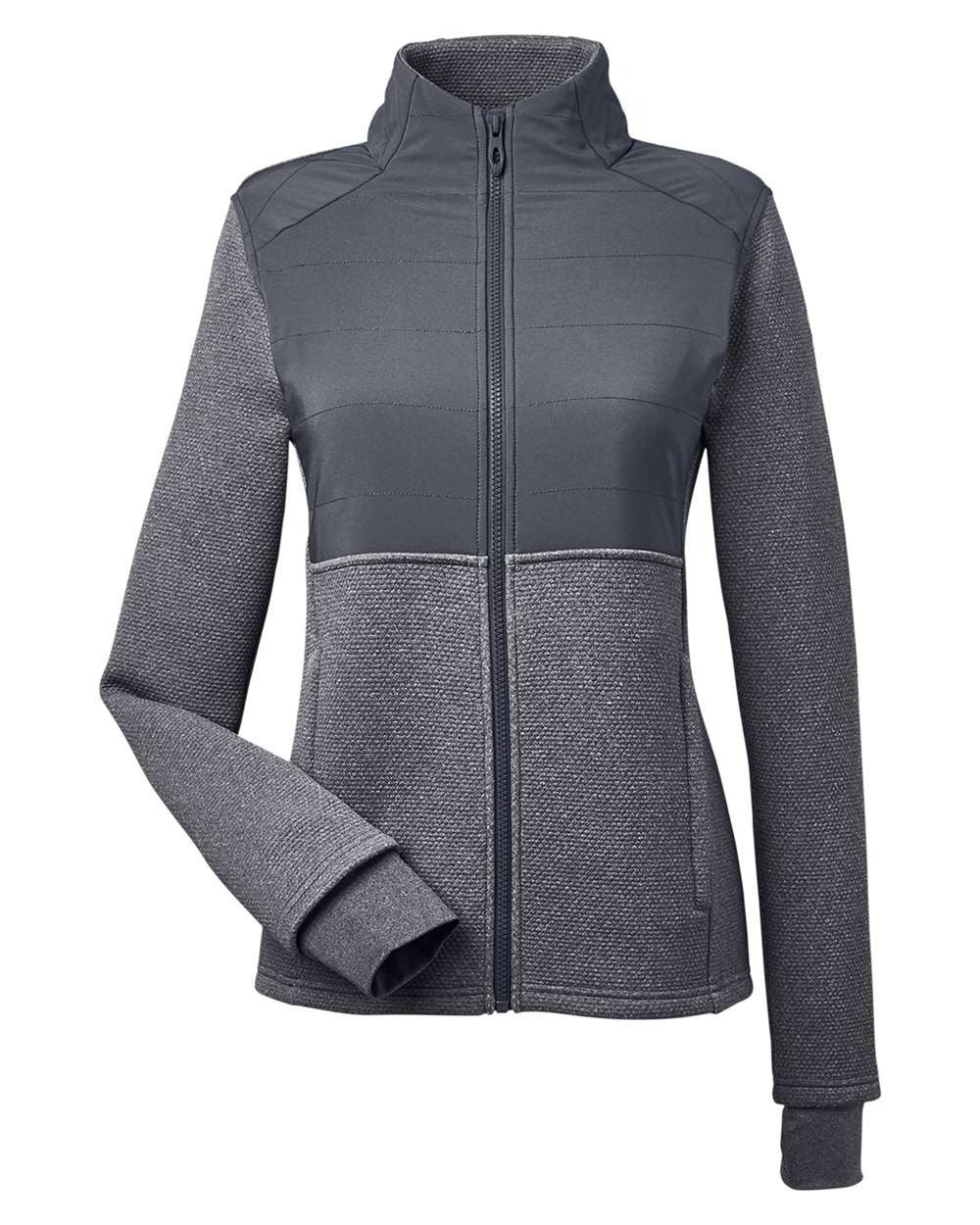 Women's Pursuit Jacket Black Heather/ Polar_3