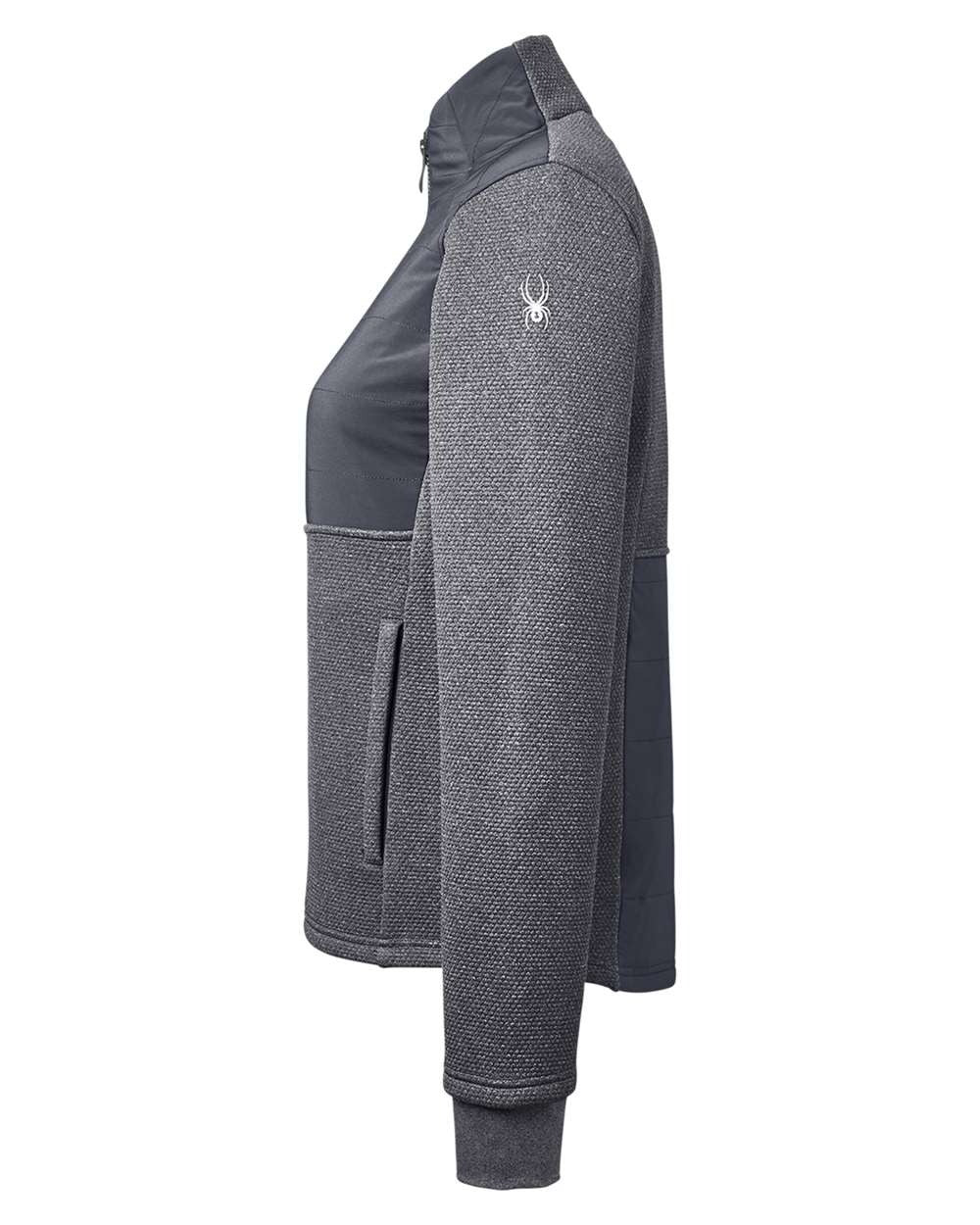 Women's Pursuit Jacket Black Heather/ Polar_4