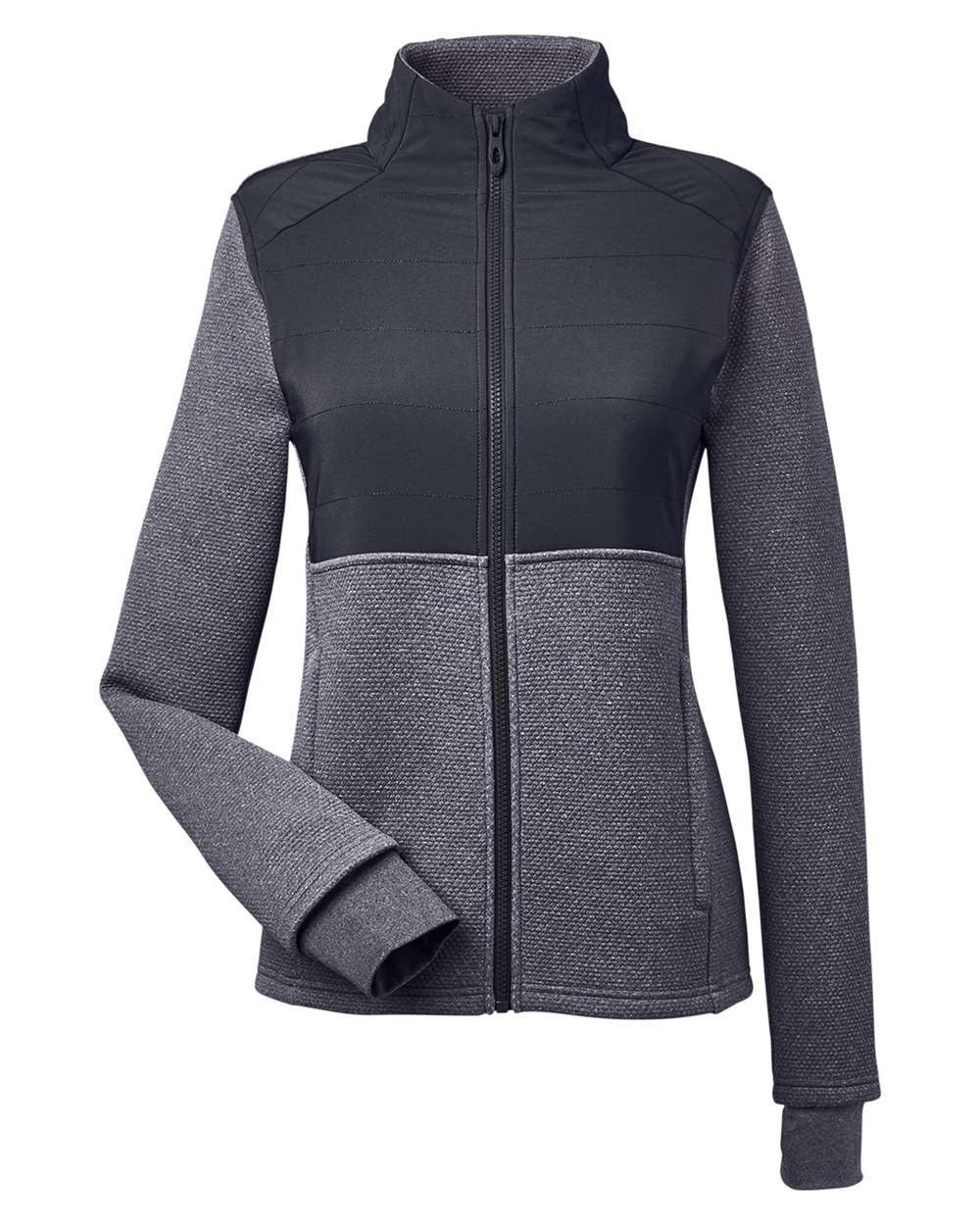 Women's Pursuit Jacket Frontier Heather/ Black_3