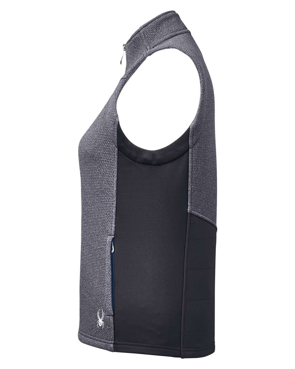 Women's Pursuit Vest Black Heather/ Black_4