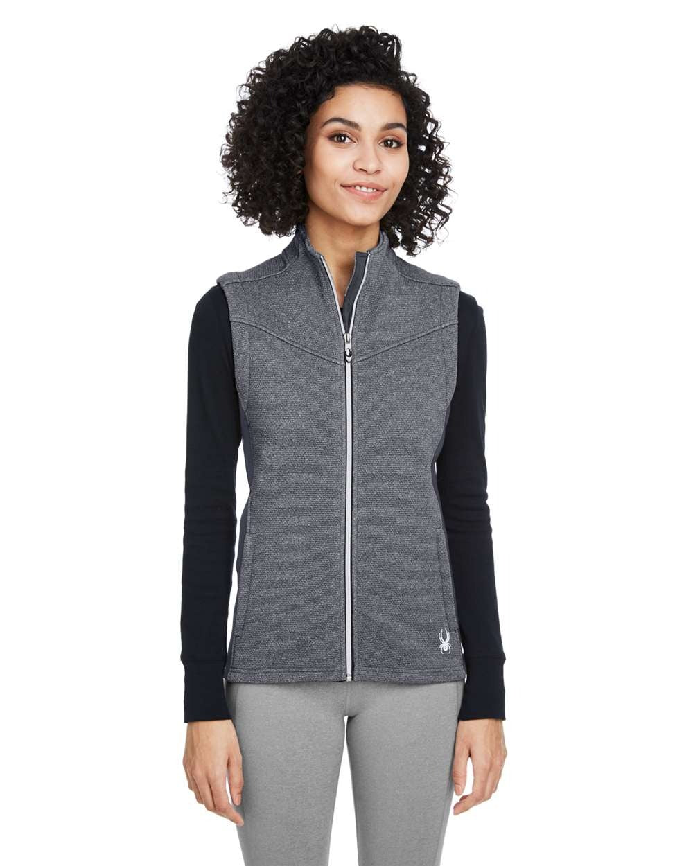 Women's Pursuit Vest Black Heather/ Polar