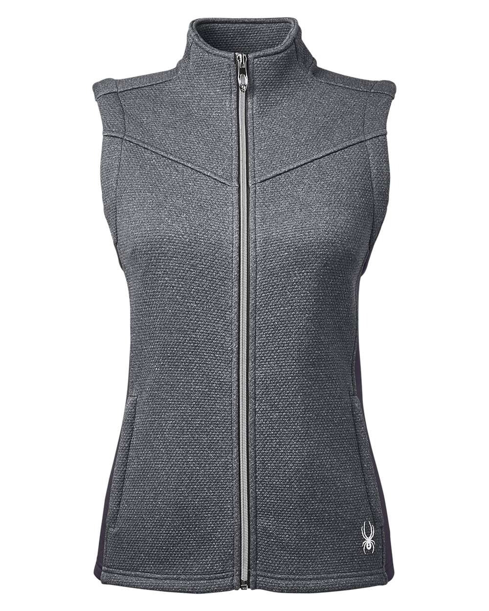 Women's Pursuit Vest Black Heather/ Polar_3