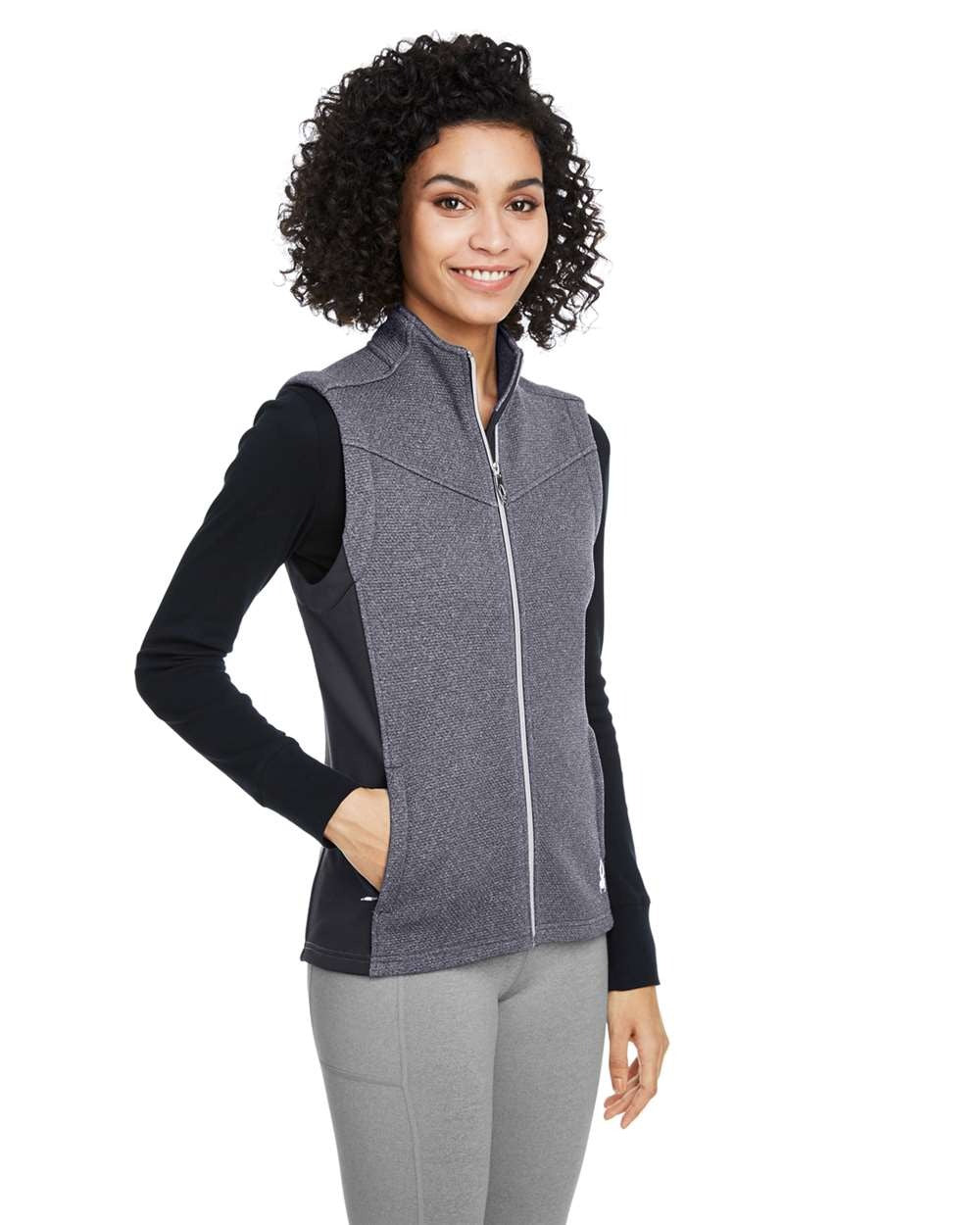 Women's Pursuit Vest Frontier Heather/ Black_1