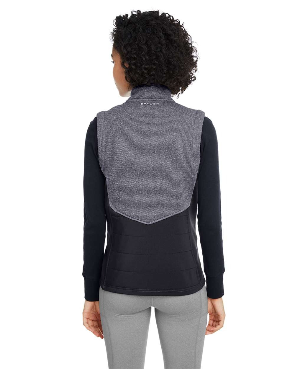 Women's Pursuit Vest Frontier Heather/ Black_2