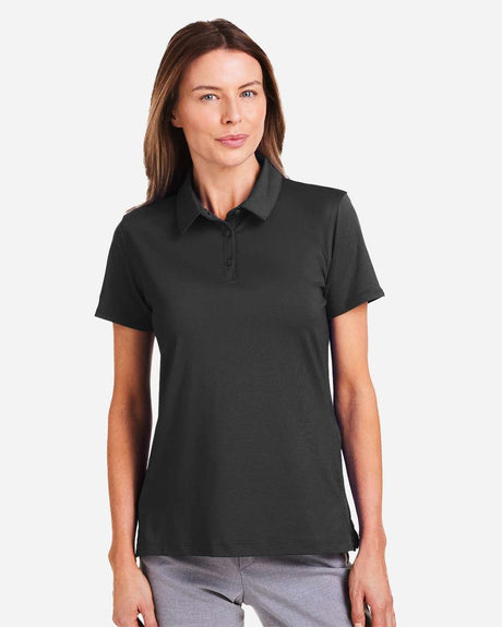 Women's Recycled Polo Black/ White