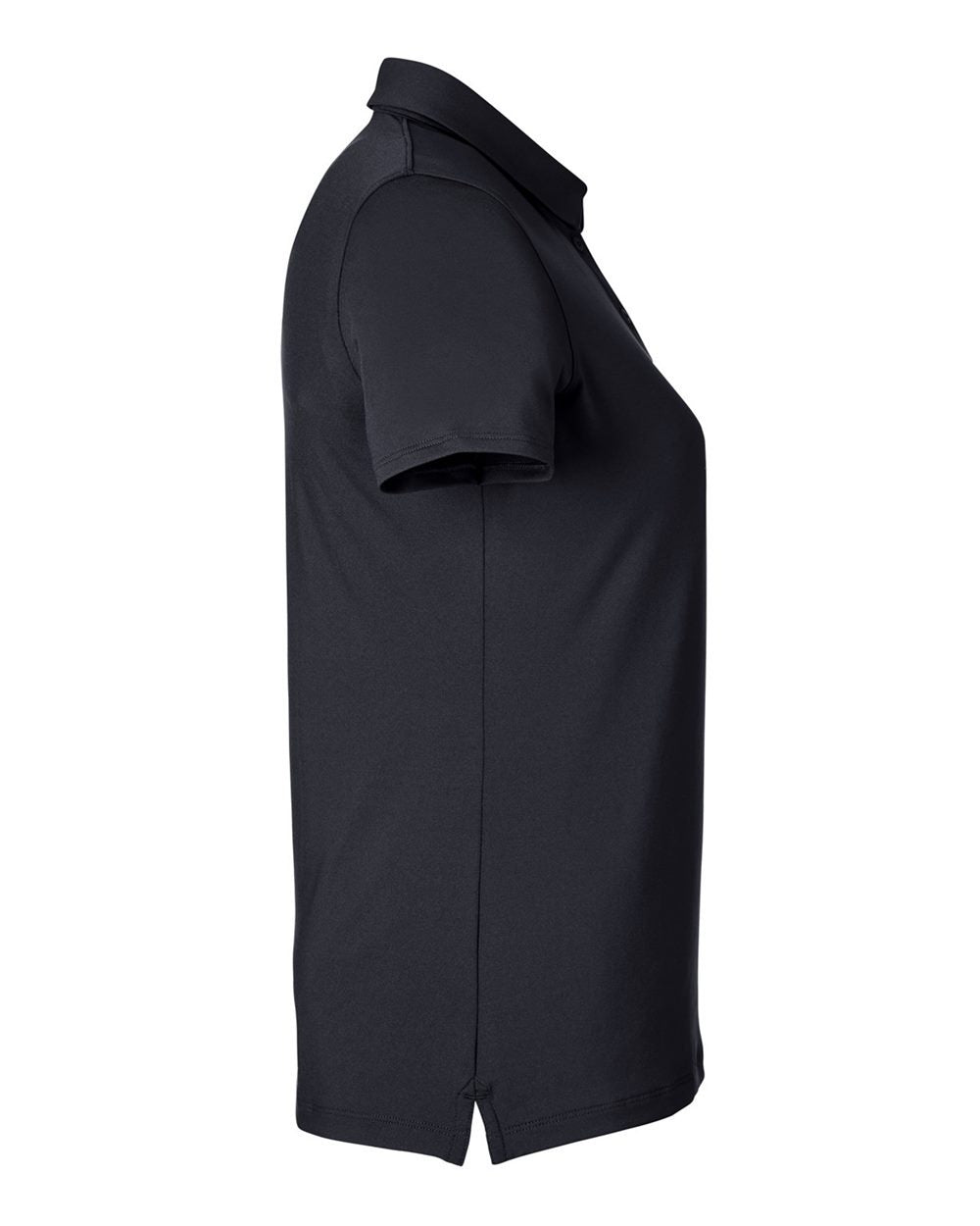 Women's Recycled Polo Black/ White_4