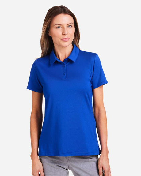 Women's Recycled Polo Royal/ White