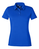 Women's Recycled Polo Royal/ White_3