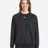 Women's Rival Fleece Crewneck Sweatshirt Black/ White