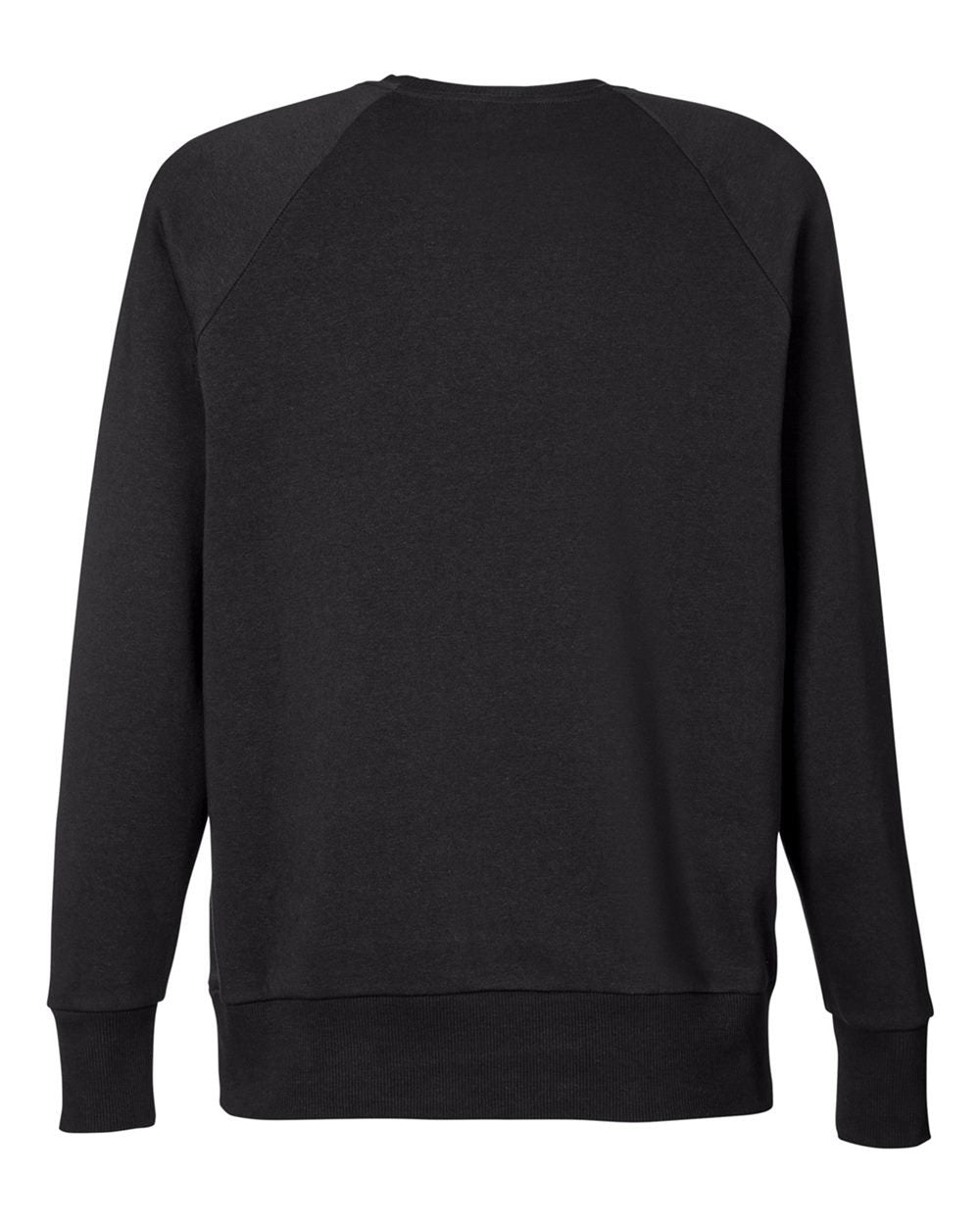 Women's Rival Fleece Crewneck Sweatshirt Black/ White_4