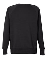 Women's Rival Fleece Crewneck Sweatshirt Black/ White_4