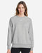 Women's Rival Fleece Crewneck Sweatshirt Mod Grey Light Heather/ White