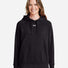 Women's Rival Fleece Hooded Sweatshirt Black/ White