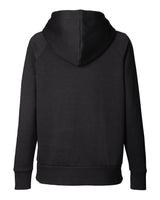 Women's Rival Fleece Hooded Sweatshirt Black/ White_5