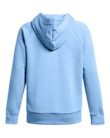 Women's Rival Fleece Hooded Sweatshirt Carolina Blue/ White_3